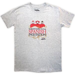 Monty Python Unisex Adult Inquisition T-Shirt / Gray